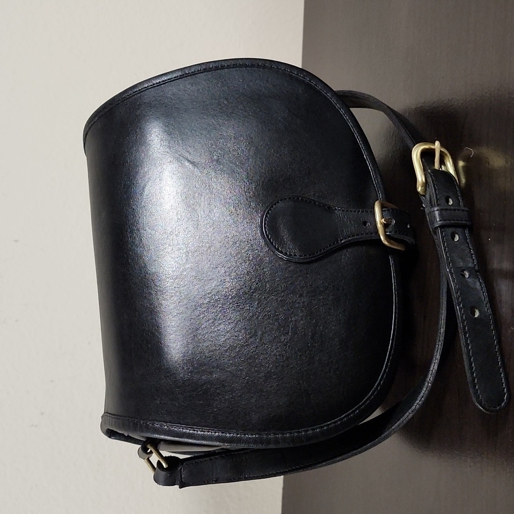 SOLD Vintage Coach Saddle Bag #9851 - Picture 3 of 14
